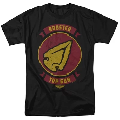 Мужская футболка Top Gun Maverick Rooster, черная