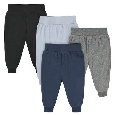 Брюки для мальчиков Gerber, 4 пары, разноцветные