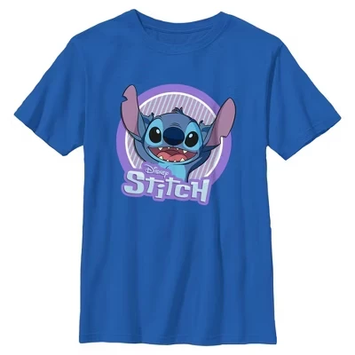 Футболка с логотипом Happy Stitch для мальчиков