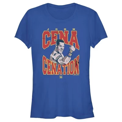 Женская футболка с анимацией John Cena Cenation для юниоров