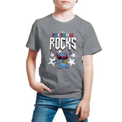 Футболка Freedom Rocks с коротким рукавом и графическим рисунком серого цвета