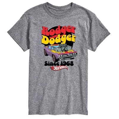 Мужская футболка с коротким рукавом Rodger Dodger 70-х годов с графическим рисунком athletic heather