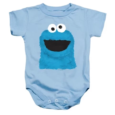 Боди для младенцев Sesame Street Cookie Monster, голубое