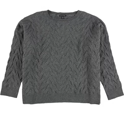Женский свитер Eileen Fisher крупной вязки, серый
