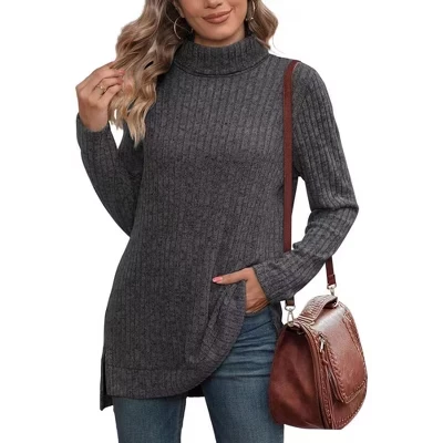 Женский свитер Yesfashion оверсайз, серый
