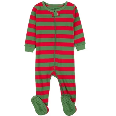 Leveret Cotton Kids Footed Pajamas Buffalo Plaid - Buffalo Check Pajamas multicolor (5)