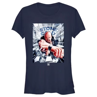 Женская футболка с постером Стива Остина для юниоров Stone Cold Steve Austin