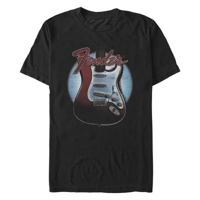Мужская футболка с логотипом Guitar Spotlight, черная