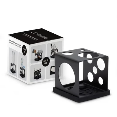 Дренажный куб brainstream Dri.cube стальной, черный