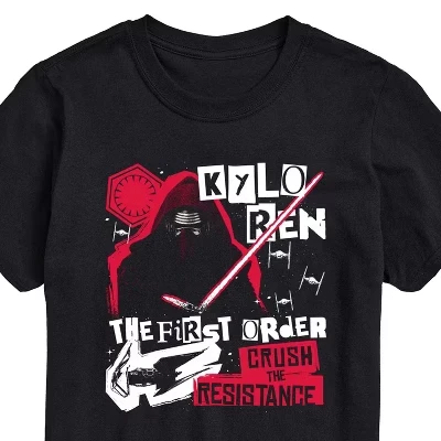 Мужская футболка STAR WARS Kylo Ren Zine, черная
