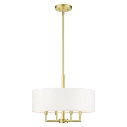 Подвес Livex Lighting Meridian, 4 лампы, латунный