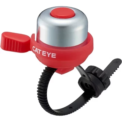 Велосипедный звонок Cateye PB-1100P, вишневый