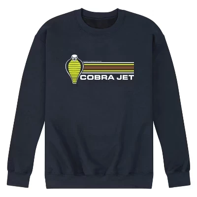 Мужская флисовая толстовка с графическим логотипом Cobra Jet Cards для мужчин