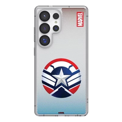 Прозрачный чехол для мобильного телефона Marvel Avengers Grid Clear для Samsung Galaxy Сэм Уилсон капитан Америка