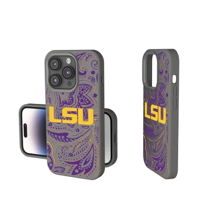 Чехол для мобильного телефона NCAA SEC Universities Paisley Soft Touch для Apple iPhone louisiana state university tigers