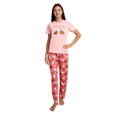 Женский комплект пижам Sanrio Hello Kitty, розовый