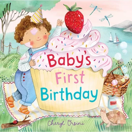 Картонная книжка «Baby's First Birthday», Cheryl Orsini