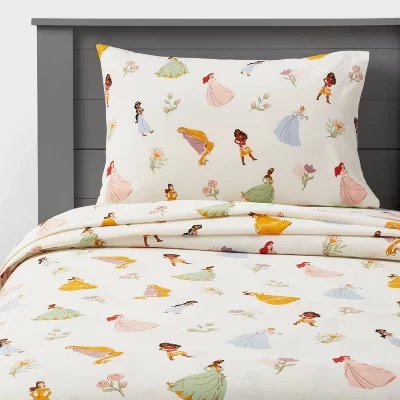 Детское постельное белье Disney Pillowfort с принцессами
