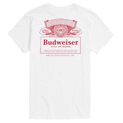 Мужская футболка King Of Beers с коротким рукавом и графическим рисунком, белая