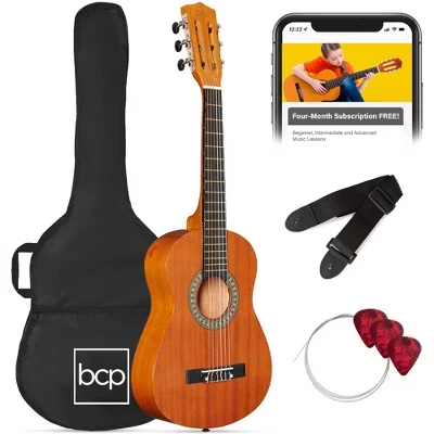 Детская 30″ акустическая гитара Best Choice Products, махагон