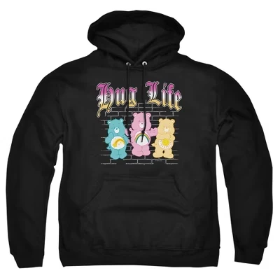 Мужская толстовка с капюшоном Hug Life Brick Wall Pull-Over черного цвета