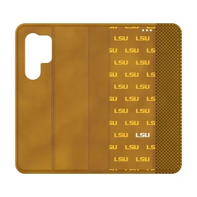 NCAA SEC Universities Модный чехол-книжка с рисунком для мобильного телефона Samsung Galaxy louisiana state university tigers