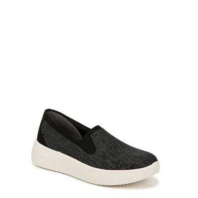Женские кроссовки-слипоны Lifestride Womens Wednesday черного цвета