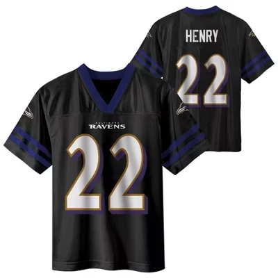 Джерси для мальчиков NFL Baltimore Ravens Derrick Henry