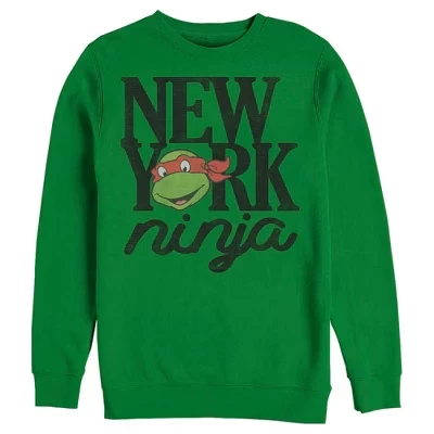 Мужская потертая толстовка New York Donatello Face
