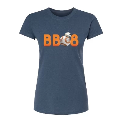 Женская футболка Star Wars BB8, индиго