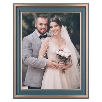 Фоторамка REGALWOVEN настольная/настенная, зеленая