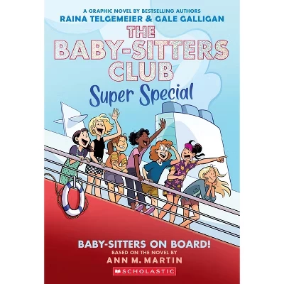 Няни на борту!: Графический роман (the Baby-Sitters Club Super Special #1) - Энн М. Мартин в мягкой обложке.