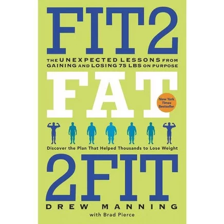 Книга Fit2Fat2Fit, Дрю Мэннинг и Брэдли Райан Пирс