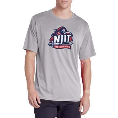 Мужская футболка NCAA NJIT, серый меланж