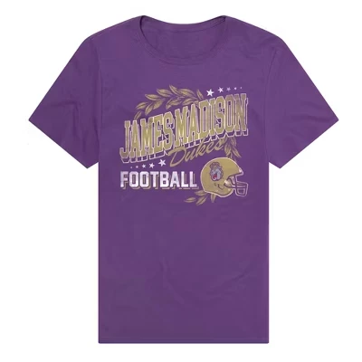 Мужская футболка NCAA James Madison Dukes, фиолетовая