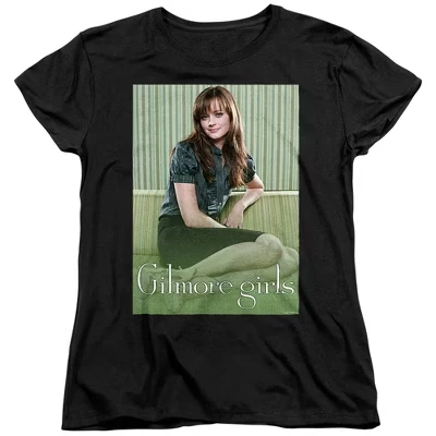 Женская футболка Rory Gilmore черного цвета