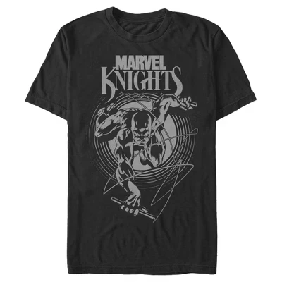 Мужская футболка Marvel Daredevil Knight, черная