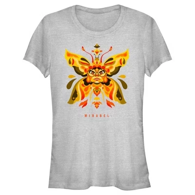 Женская футболка Encanto Mirabel Wings, меланжевая