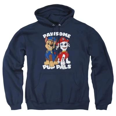 Мужское худи Paw Patrol «Чейз и Маршалл», синее