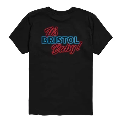Детская футболка с коротким рукавом и рисунком It'S Bristol, черная