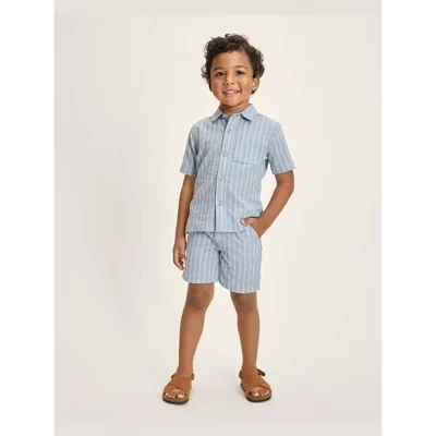 Шорты для мальчиков Gymboree Linen Edit, синие