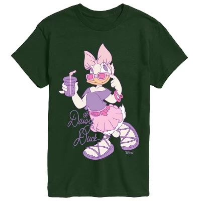 Мужская футболка Disney Daisy Cool Street Clothes, зеленая