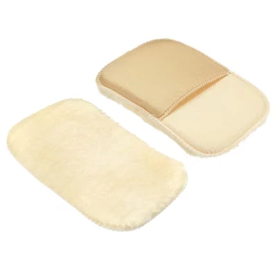 Перчатки для чистки обуви Unique Bargains, 2 шт., желтые