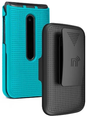 Чехол-кобура Nakedcellphone для LG Classic Flip, бирюзовый