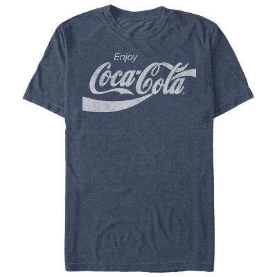 Мужская футболка Coca-Cola Enjoy Logo, синяя