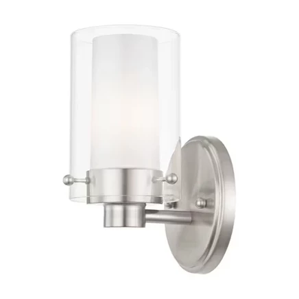 Светильник Livex Lighting Manhattan на 1 лампу, никель