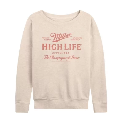 Женский лонгслив Miller High Life, бежевый