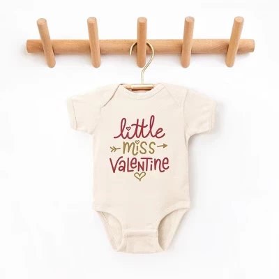Детское боди Little Miss Valentine натуральное