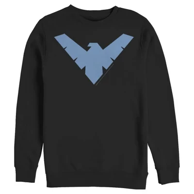 Мужской свитшот DC Comics Batman Nightwing, черный