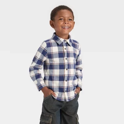 Рубашка для мальчиков OshKosh B'Gosh, темно-синяя